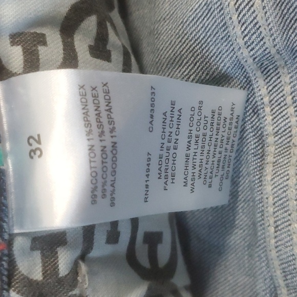 Sam Edelman The Kitten Straight Mid Rise Jeans Size 14/32 NWT - Picture 6 of 8